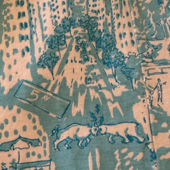 Lilly Pulitzer blue & Pink Kristen swing  Dress New York City size XS Rare 💕 - Picture 8 of 9